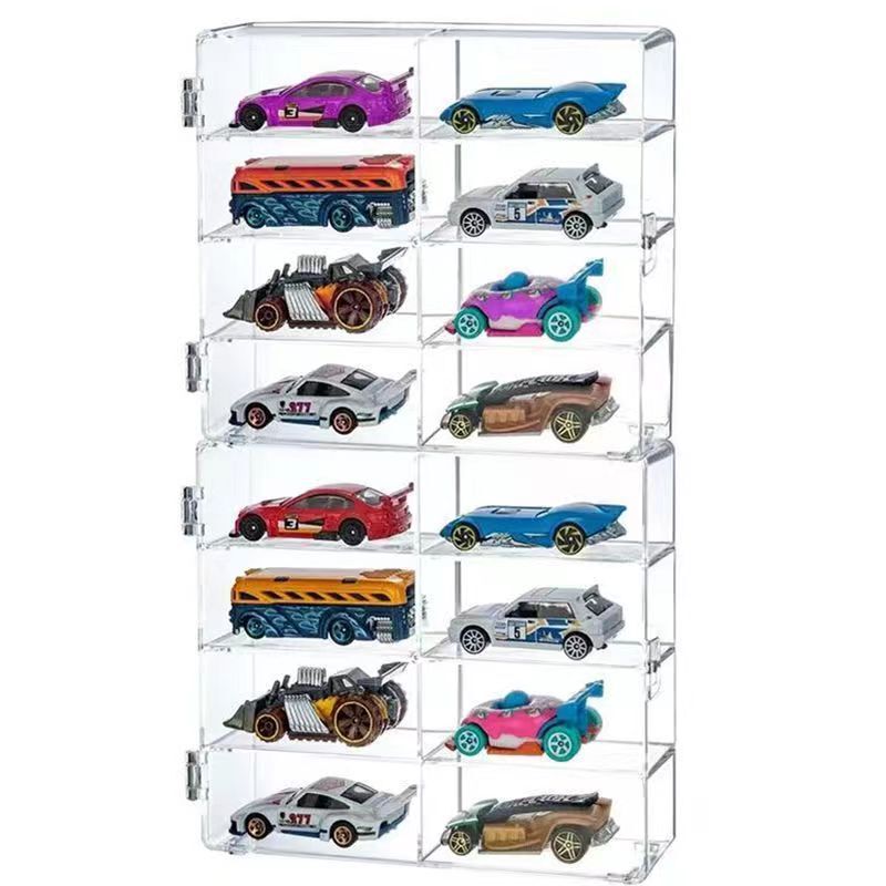 1:64 Car Model Storage Box Multi-Layer Display Rack Domeka Hot Wheels Transparent Acrylic Storage Box 1:64 Car Model Storage Box Multi-Layer Display Rack Domeka Hot Wheels Transparent Acrylic Storage Box