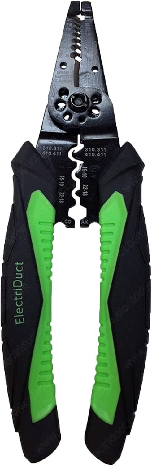 Electriduct Professional Wire Stripper, Cutter, Crimper Mult