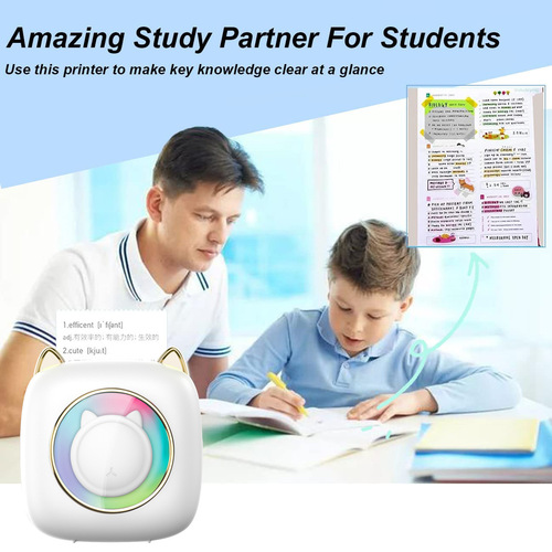 Cross-border portable mini student wrong question pocket C23 printer label photo sticker thermal printer
