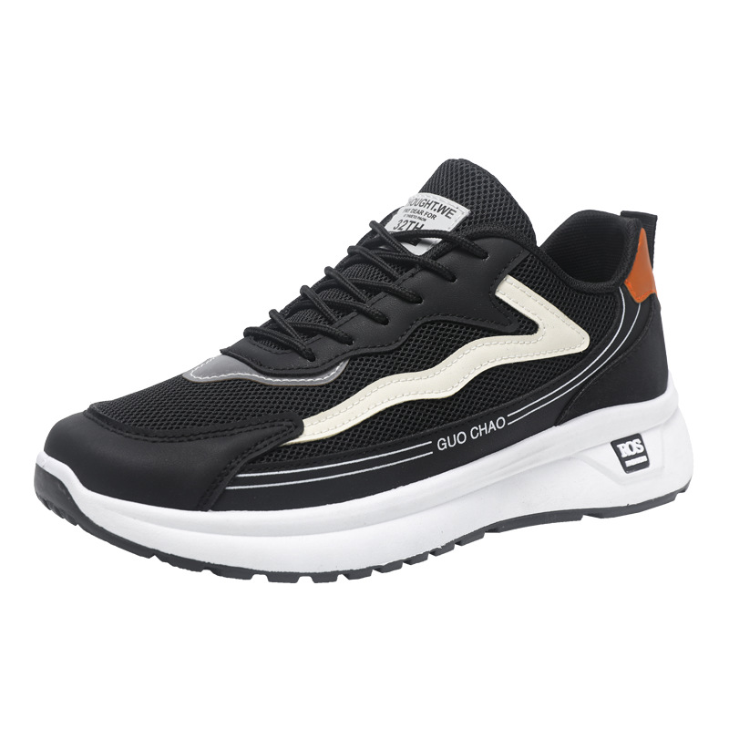 Zapatos de hombre de verano nuevo estilo de color matriz nacional Agan mesh transpirable zapatos de moda cómodos zapatos casuales suaves al por mayor