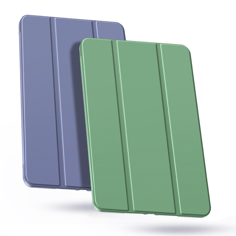 Applicable to Apple 2020pro11-inch silicone protective cover 2018 new soft shell tri-fold tpu shell a1584