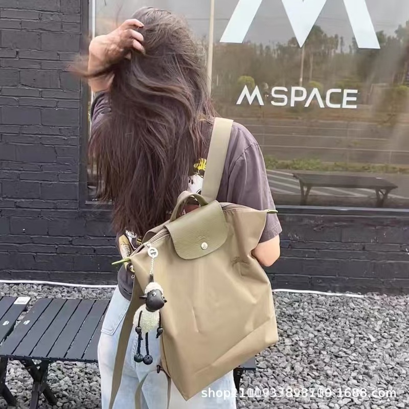 高版本龙骧大号双肩包尼龙折叠防水背包大容量男女通勤书包电脑包|undefined