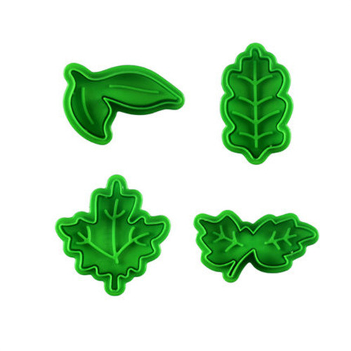 Leaf spring mold diy cake mold baking tool set pattern steamed bun pastry mold