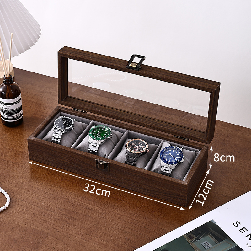 호두알갱이 내부 그레이 시계박스 [4인]