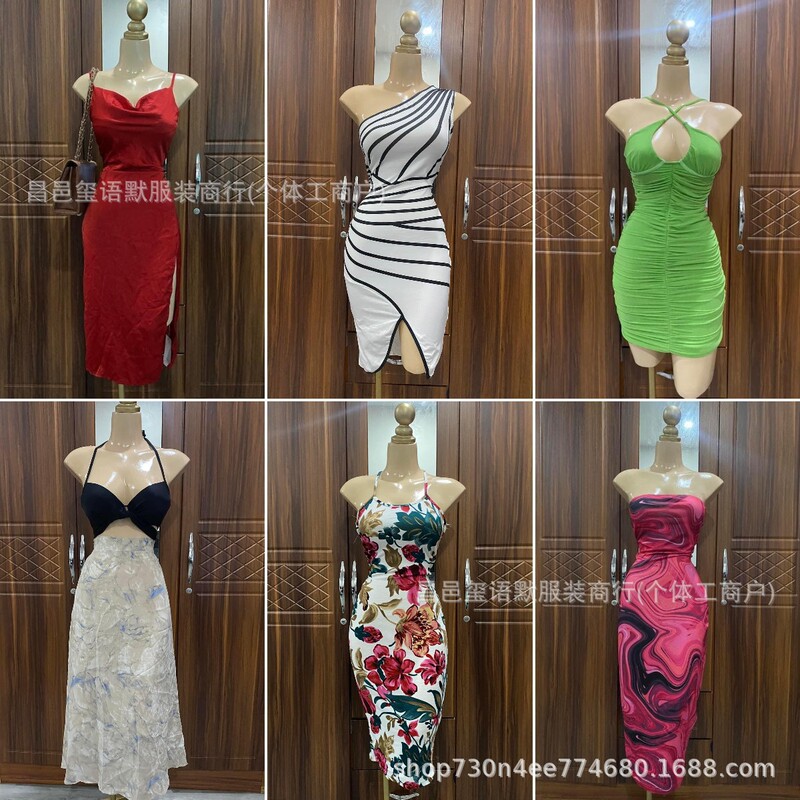 New shein miscellaneous top dress series domestic first and second line brand women's clothing mixed wholesale hot