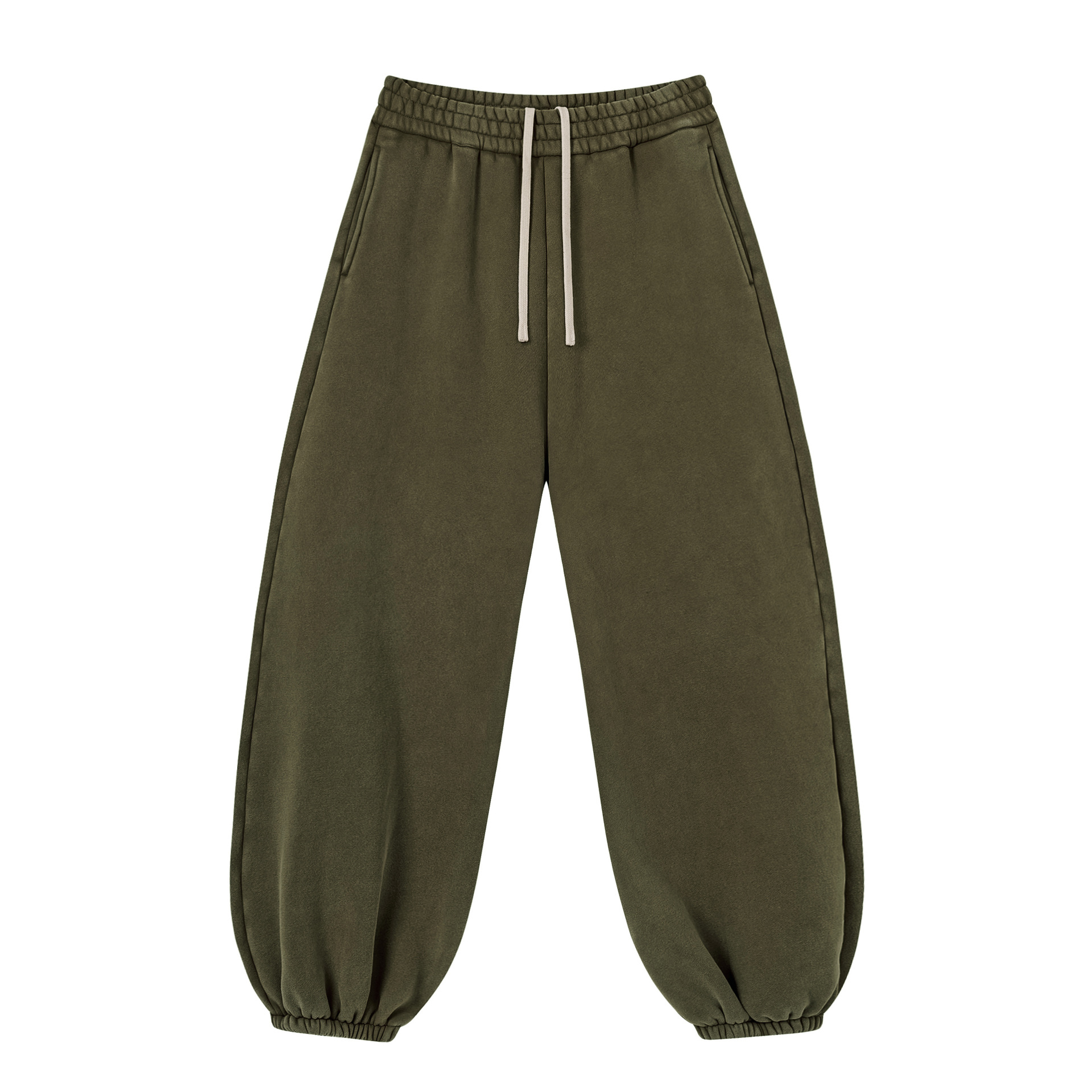 2026 nuevos pantalones de calzado nuevos productos de terciopelo grueso pantalones deportivos ociosos largos de estilo masculino de moda americana pantalones de guardia puros