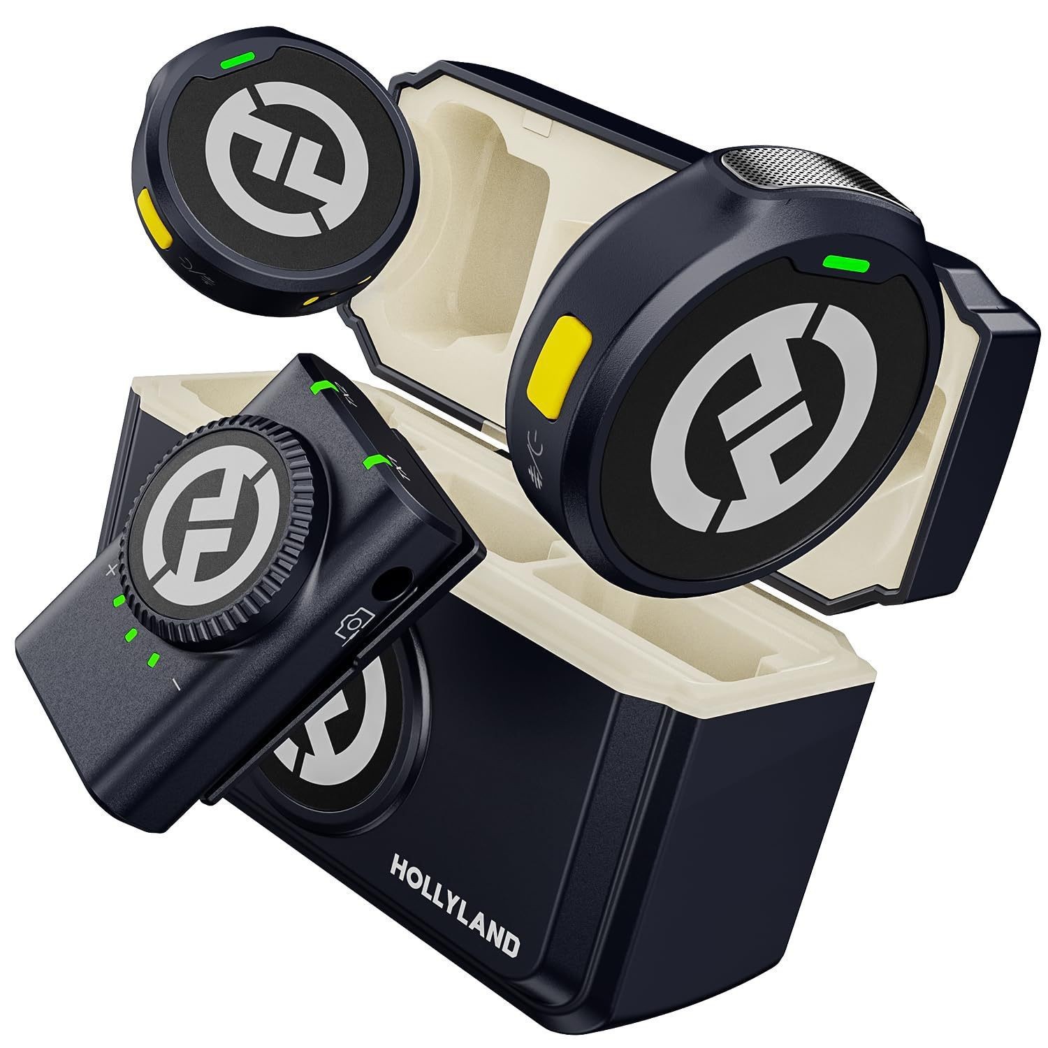 Micrófono inalámbrico Hollyland Lark M2 Micrófono Lavalier inalámbrico