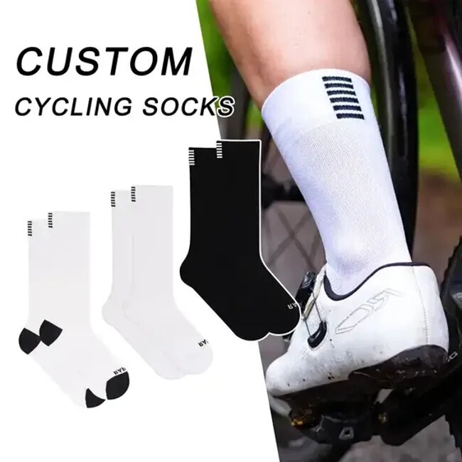 Custom Logo Crew Socks Men Running Sports Golf Socks