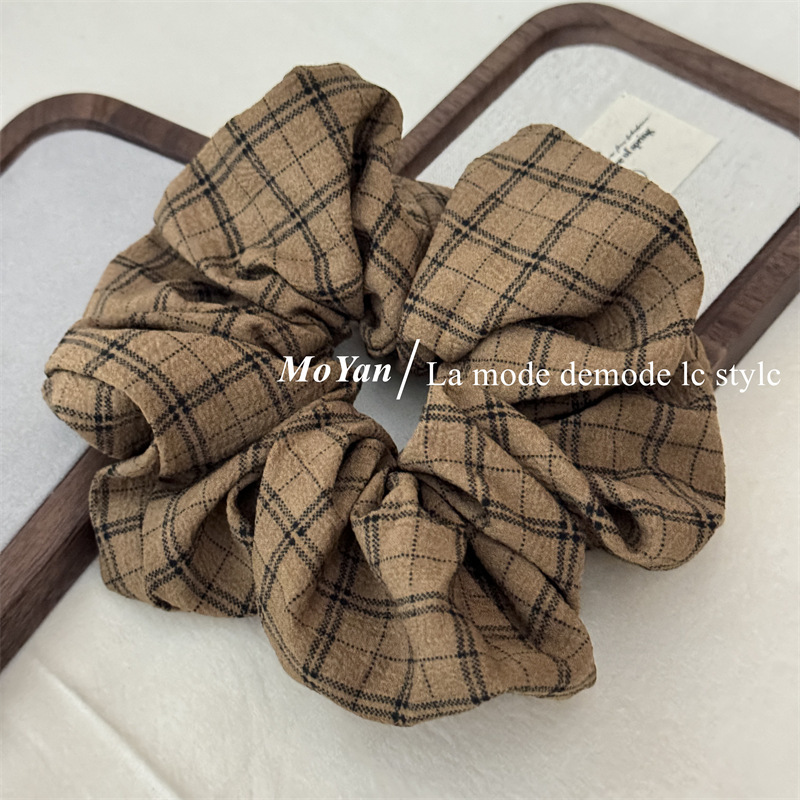 Correa coreana arco de mariposa intestino 2025 cabello anillo de cabello de cabello de cola de cabello de la niña decoración de invierno invierno decoración de invierno