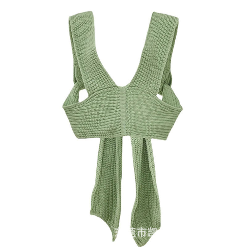 Women's Clothing EBay Foreign Trade New Style Inside And Outside Wear A Variety Of Strappy Sweaters