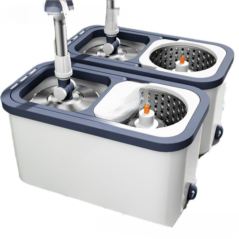 Rotación totalmente automática sin lavado a mano trapador doméstico un nuevo tipo de doble conducción trapador automático de secado Zhejiang