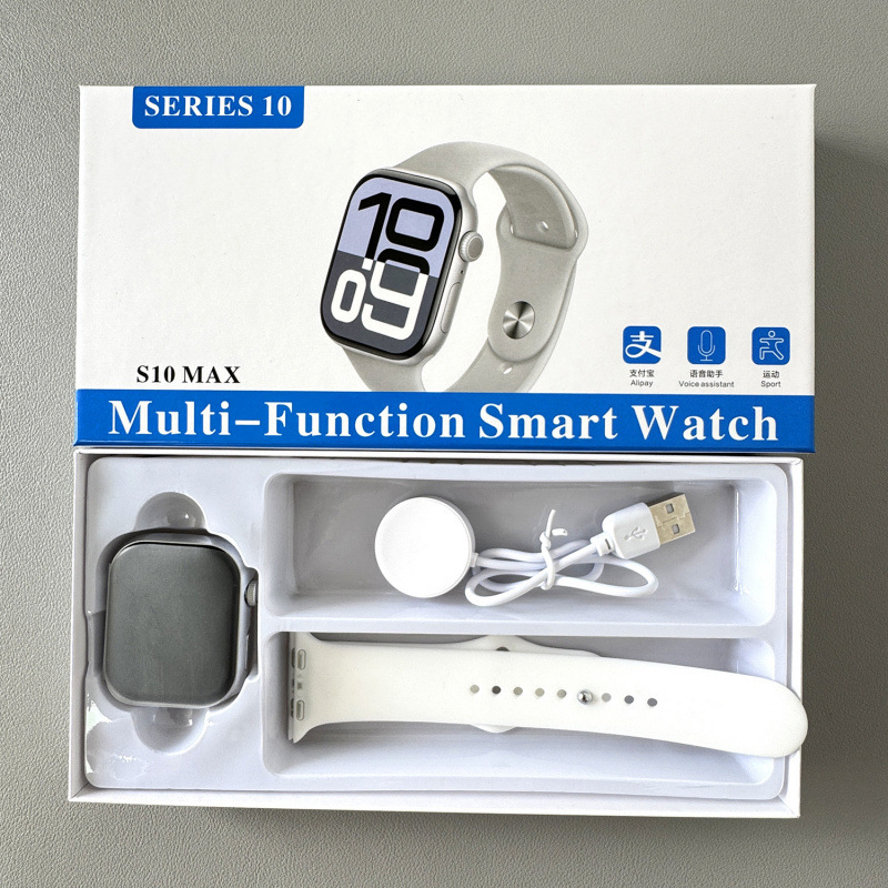 华强北watch10手表新款s10蓝牙通话支付宝NFC测血糖运动智能手表|undefined