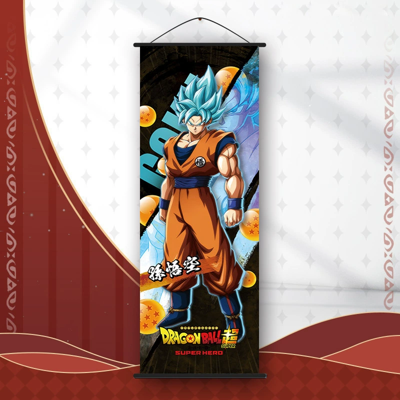 Картина в виде подвесного рисунка из Dragon Ball Солнечный Укун Венгаз Фриса гобелен 2D постер фона