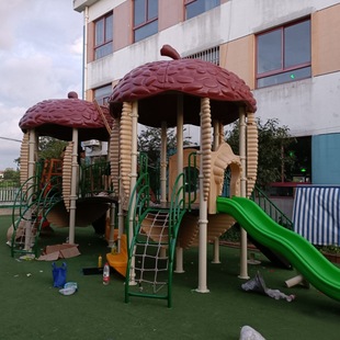 Pinecone Series Theme Slide Community Outdoor Scenic Spot Hotel Toy Equipment Outdoor Plastic Large Combination Slide