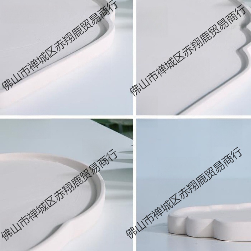素胚皿陶芸線素白地茶盤茶器半製品学校バー絵画釉薬下彩赤ちゃん|undefined