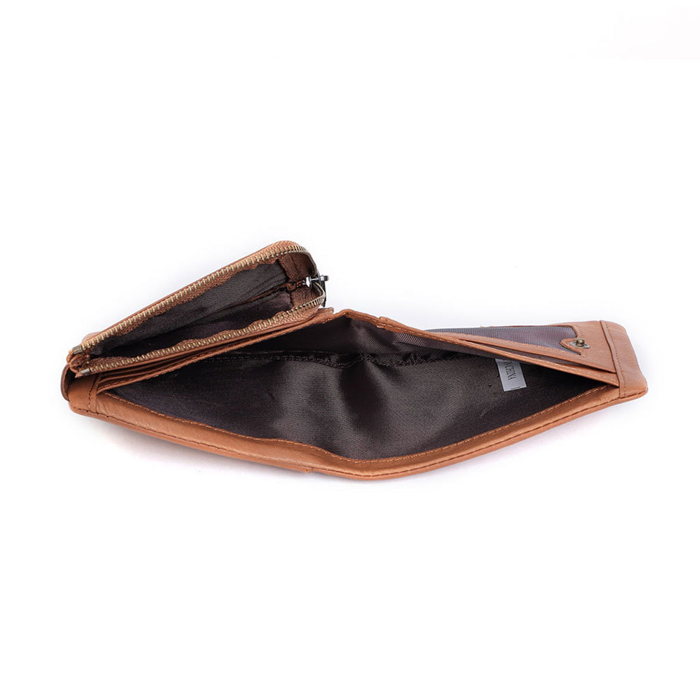 short leather wallet