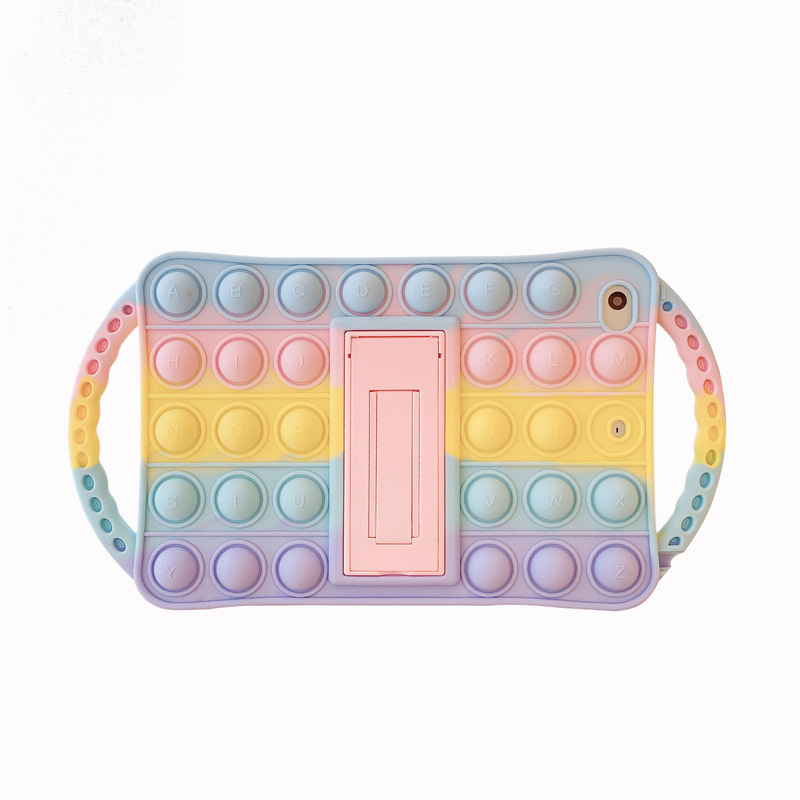 Applicable ipad protective case decompression bubble handle hand grip Samsung a7lite mouse killer pioneer