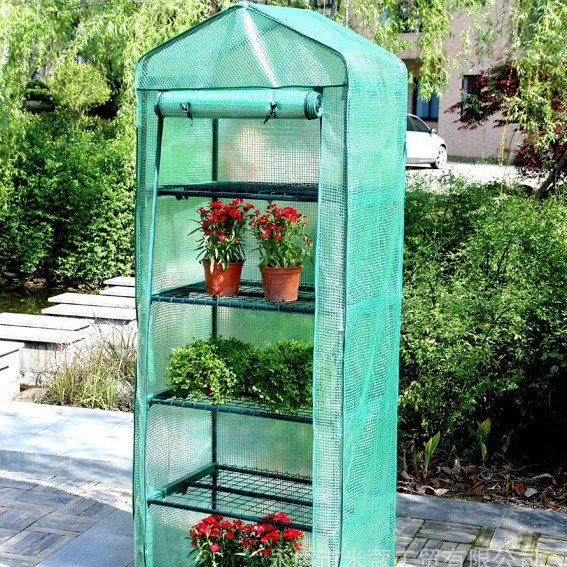 植物盆栽多肉遮阳保温棚防雨温室花棚迷你5层暖房保暖棚厂家批发