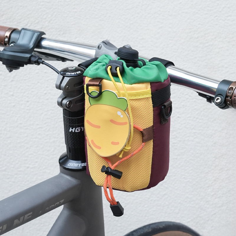 Bicycle Carrot Water Bottle Cup Bag Front Handlebar Bag Handlebar Hanging Bag Storage Mountain Bike Road Bike Cycling Equipment