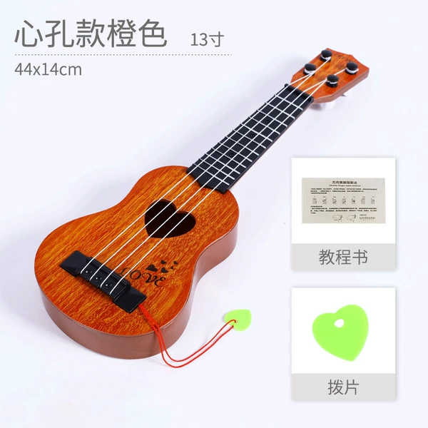 45cm (love hole) orange [comes with sheet music and pick] can be played