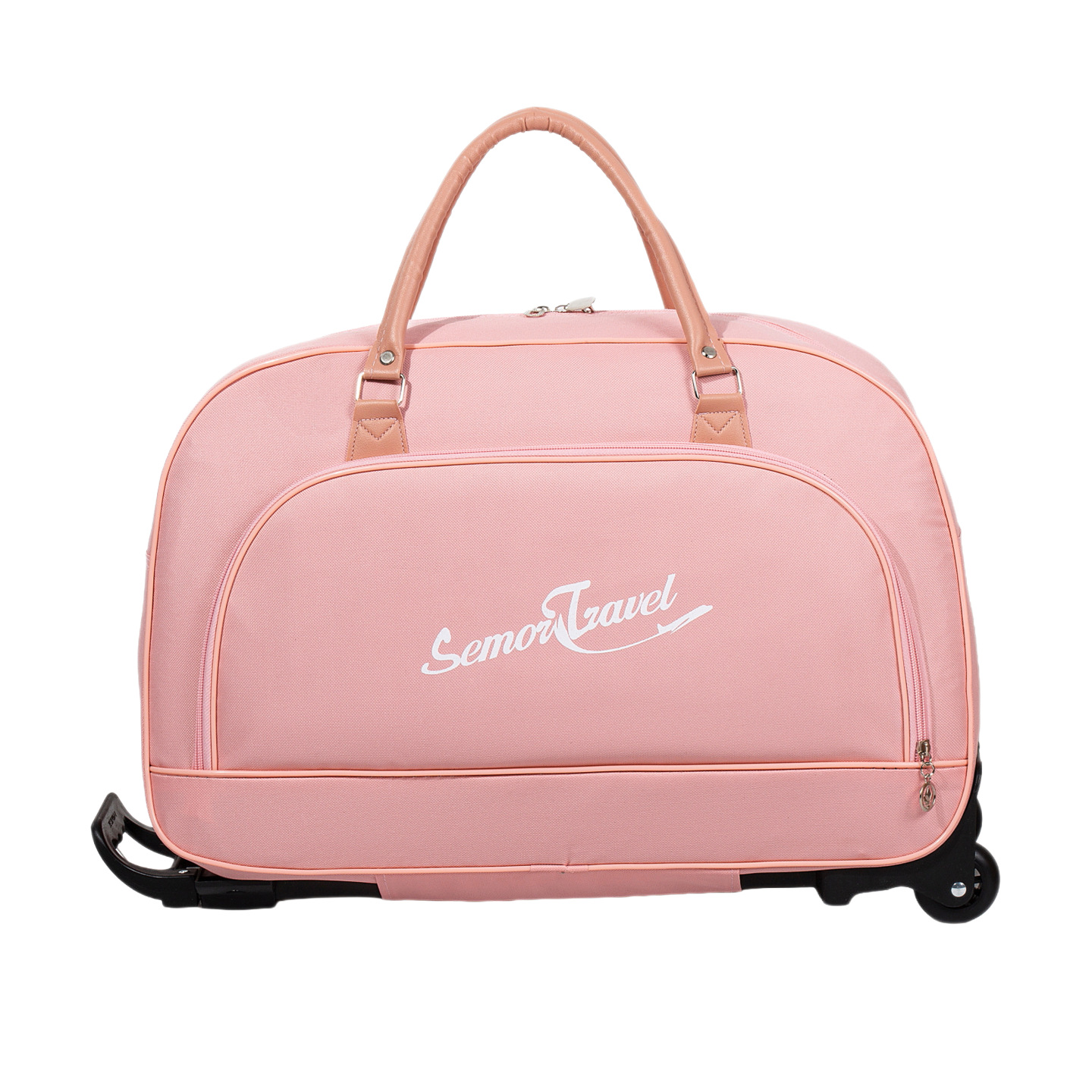 Travel bag, suitcase, capacious waterproof folding handheld purple shoulder bag 5
