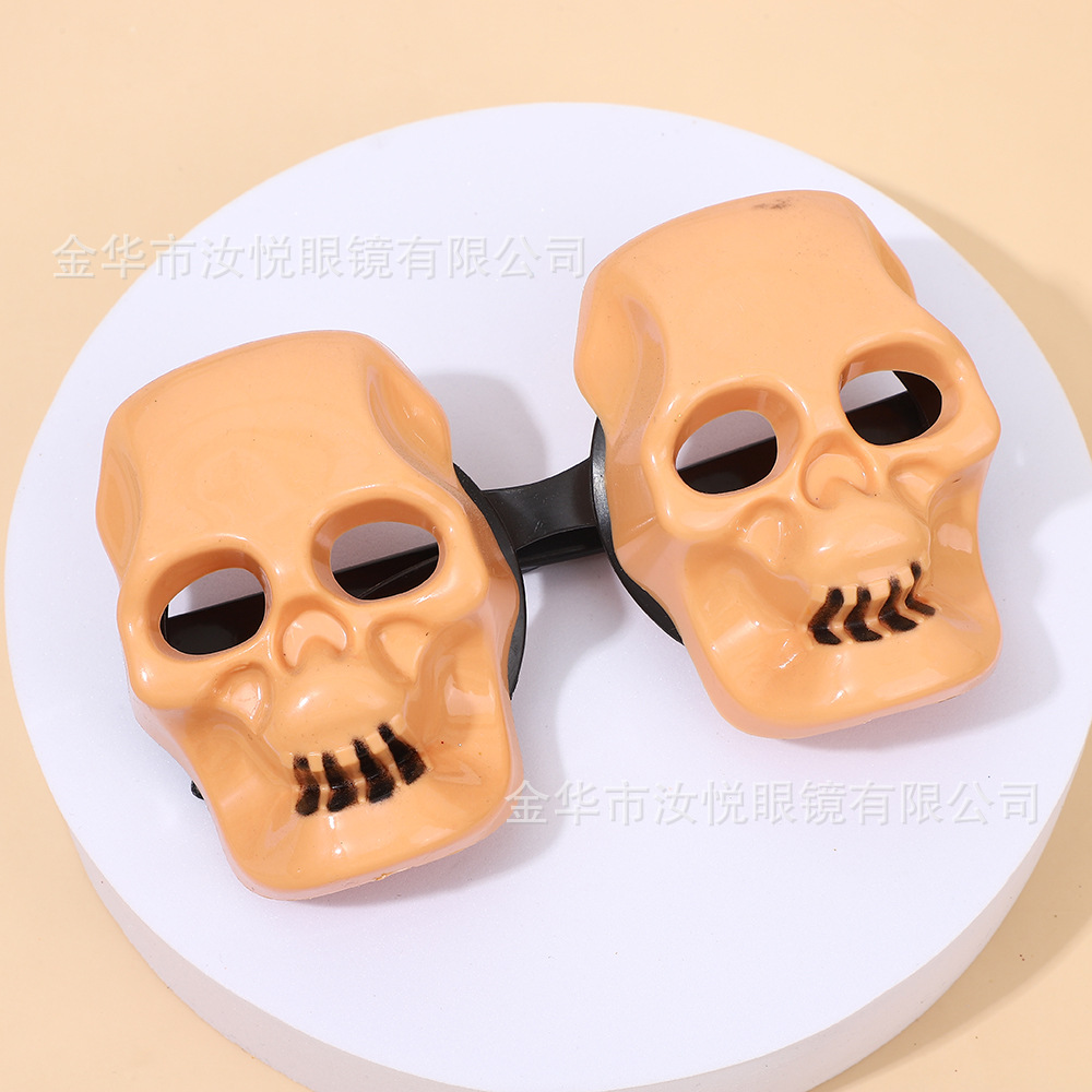万圣节骷髅头蝙蝠南瓜眼镜 (26)