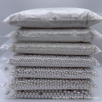 尿素珠圆珠上海宝琦珠通孔重装泡珠仿珍珠婚纱服装辅料饰品批发