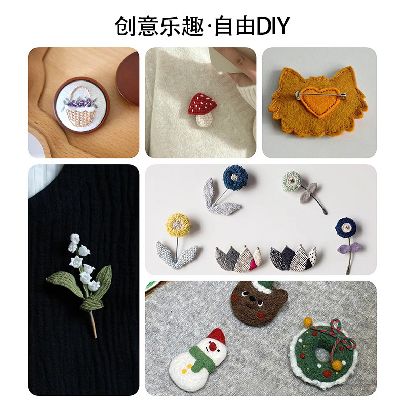 304ステンレス平面ブローチピンの花のネクタイのバッジは針の底を打って昇格して厚い手仕事のDIYの部品を作ります。|undefined