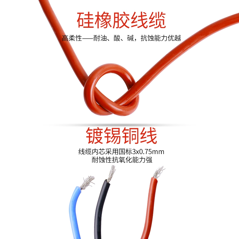 Высокая термостойкость поплавковый переключатель кабель типа нержавеющей стали контроллер уровня воды башня воды автоматический датчик воды для домашнего использования