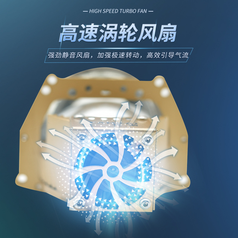 3 pulgadas LED lente de doble luz K60 lejos y cerca de modificación integrada sin pérdida lente universal H4H79005 lámpara de faro