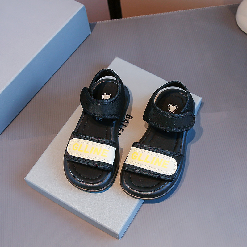 Sandalias para niñas 2025 verano nuevos zapatos para niños sandalias de moda para niñas zapatos de playa de suela blanda casuales para niños grandes image 5
