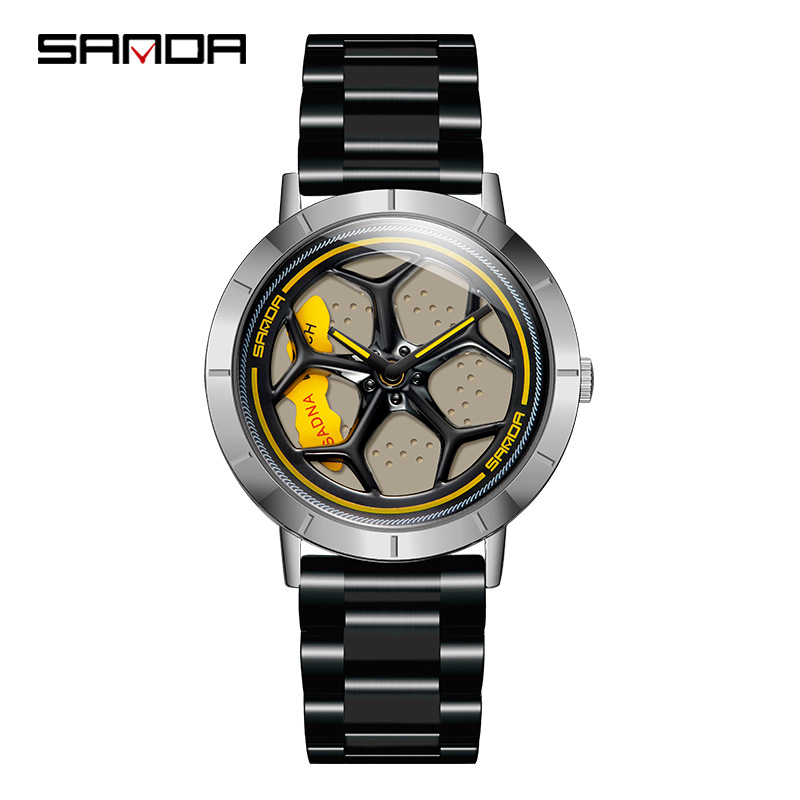 1022 스틸 스트립 블랙 실버