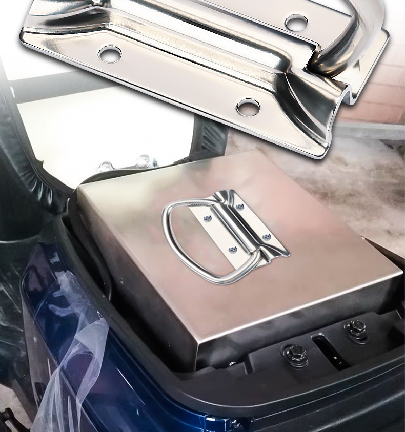 Stainless Steel Battery Box Handle Electric Vehicle Battery Box Iron Handle Lithium Battery Box Handle Handle Grip Handle