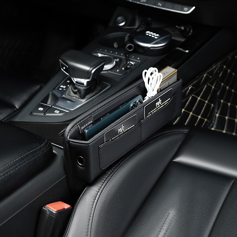 Caja de almacenamiento de espacio de asiento de coche Amazon accesorios interiores del coche caja de almacenamiento de asiento de coche