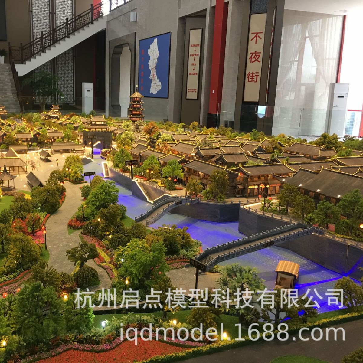 Architecture Antique Model Design Processing Marketing Center Exhibition Hall Sand Table