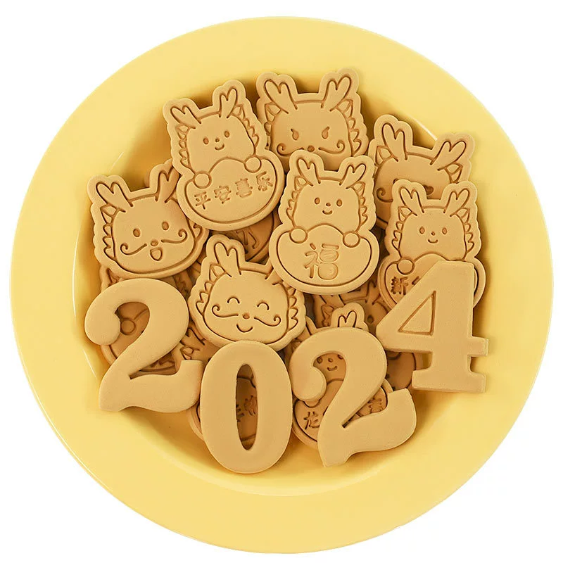 Cartoon compact cute three dimensional mold, fondant, in 3d format