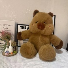 ランニングベアかわいい動物人形子犬人形ぬいぐるみかわいいカピバラ子供の睡眠おもちゃ