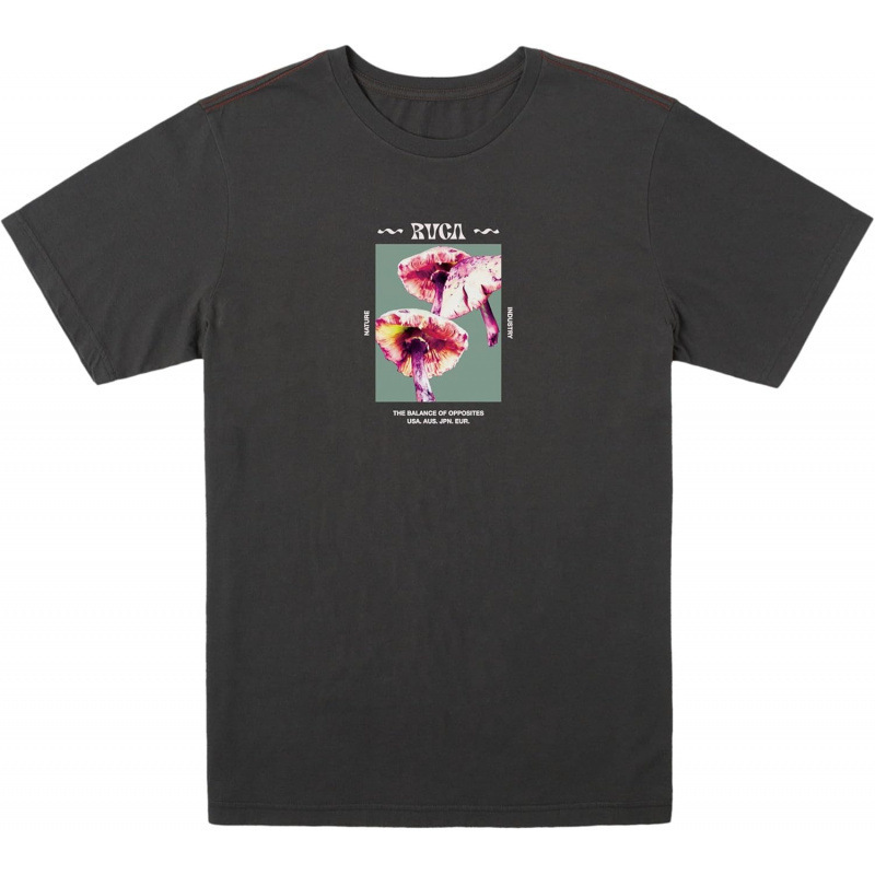 European Size Pure Cotton Short-Sleeved Men's T-Shirt Rvca Mens Red Stitch Graphic Crew T-Shirt