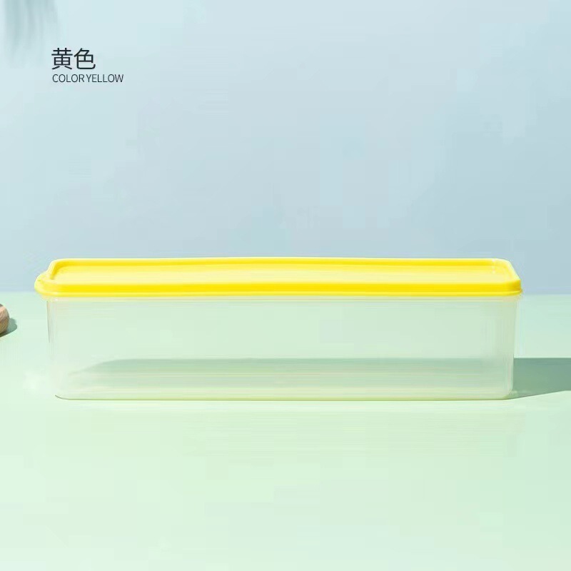 カラフルアイスクリームヌードル収納ボックス長方形ボックス冷蔵庫冷凍保存ボックス雑穀収納ボックス|undefined
