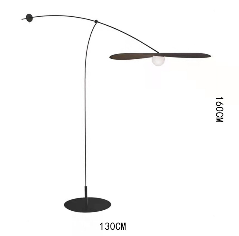 Lámpara de pie nórdica minimalista para sala y hotel, diseño moderno de alta gama