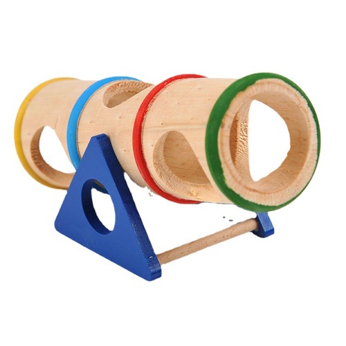 Amazon ebay hamster golden bear wooden toy warped bucket cross-border wooden pet pet supplies