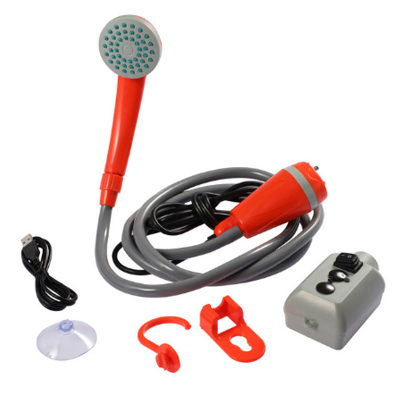 New cross-border wireless charging shower, portable car shower, electric shower, outdoor car washing gadget, home use