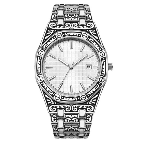 Cross-border foreign trade new fashion men's watches men's watches classic watches carved fashion antique watches wholesale