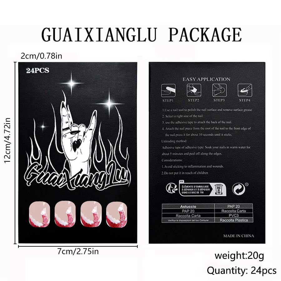 Kuerz Giny Oval 2024 Nei Chrëschtdag Einfach Séiss Chrëschtmutz Rout mat Wäiss Wäiss Droen Rüstung 24 Stéck_voghion.com