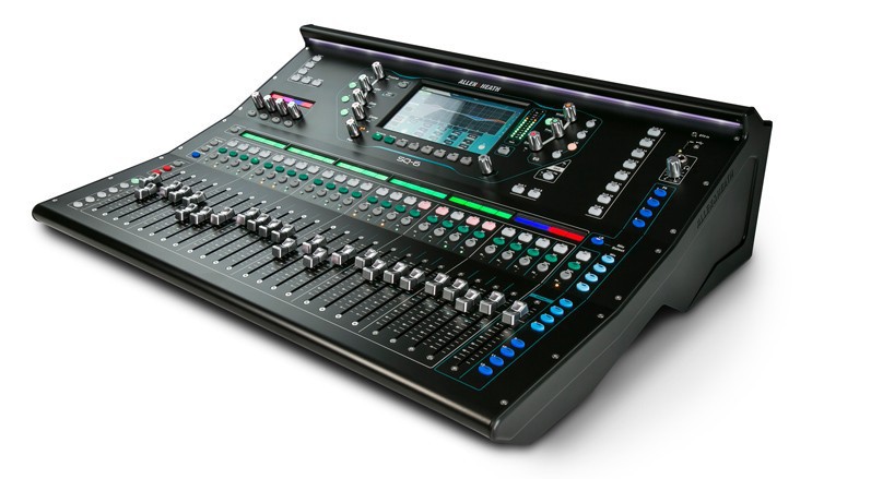 Allen&Heath艾伦赫赛SQ5 SQ6 SQ7数字调音台直播间报告厅录音棚音