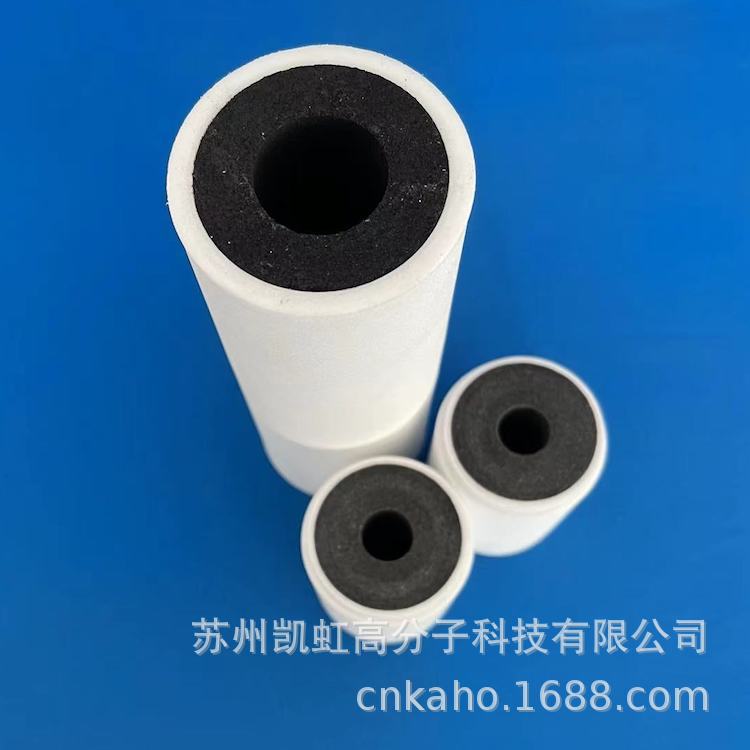 高分子微孔双层净水过滤芯过滤量大更换方便烧结净水龙头滤芯