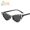 Fashionable sunglasses, trend glasses, city style, cat's eye, 2022 collection, European style