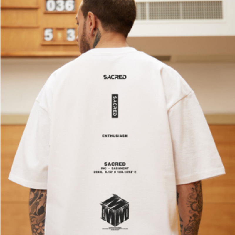 oversize European and American Fashion Brand Fat Hip Hop Loose Short-sleeved T-shirt Men's Couple Large Size Couple's Half-sleeved Summer 8XL oversize European and American Fashion Brand Fat Hip Hop Loose Short-sleeved T-shirt Men's Couple Large Size Couple's Half-sleeved Summer 8XL