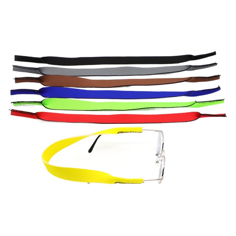 Gafas transfronterizas cuerda material de buceo gafas cadena antideslizante anti-caída gafas deportivas cinturón 33,5 cm y 42cm en stock