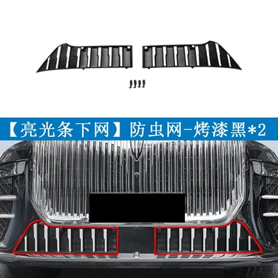 Automobile anti-insect net of Lantu Taishan, anti-insect - 26-models-of-taishan-with-bright-stripe-undernet-painted-black2
